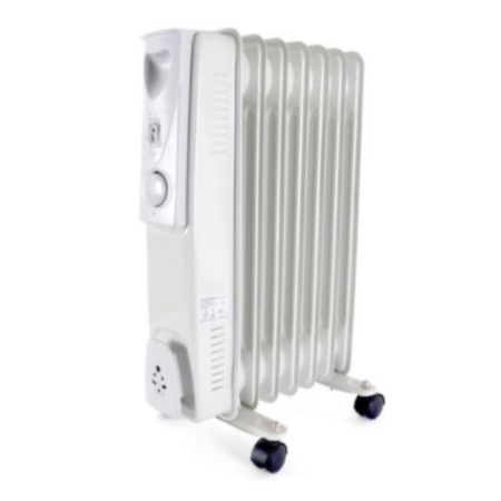Oil filled radiator 7-fin 1500w