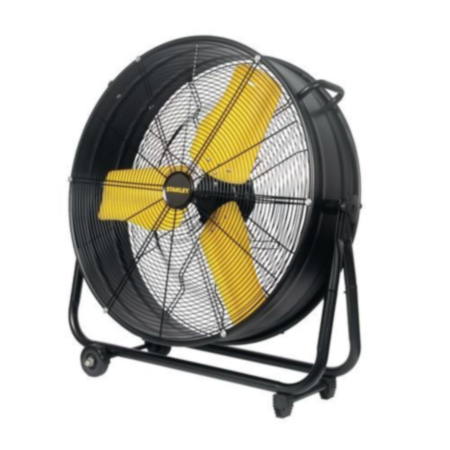 Stanley industrial high velocity drum fans - 24in