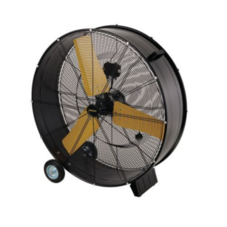 Stanley industrial high velocity drum fans - 36in