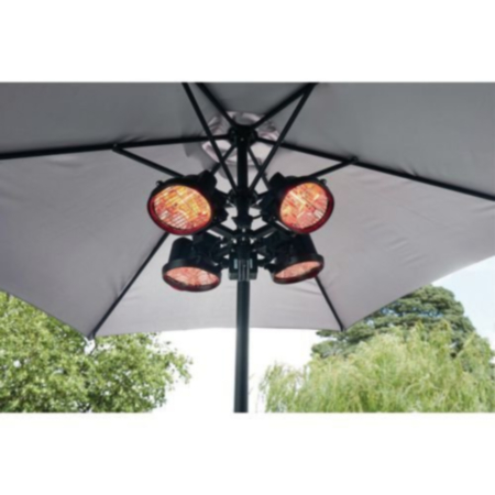 Parasol heater 4x450w
