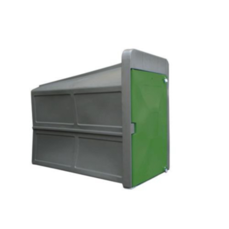 Secure Cycle Locker, Dark Green 1700Mm Deep