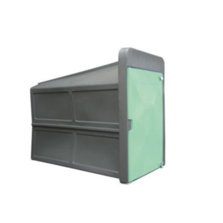 Secure Cycle Locker, Light Green 1700Mm Deep