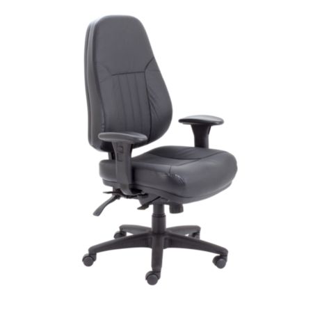 Panther Leather Effect High Back 24 Hour Ergonomic Executive Office Chair