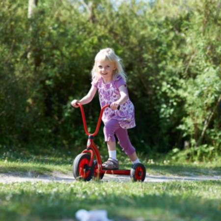 Early Years Winther Viking Twin Wheel Wide Base Playground Scooter Bundle Deal 