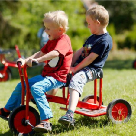 Early Years Outdoor Winther Viking Taxi Tricycle
