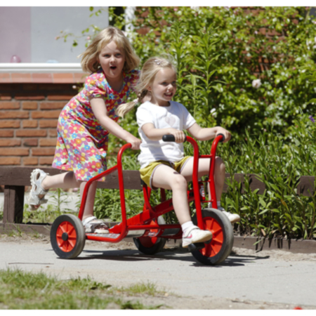 Early Years Outdoor Winther 2 Person Viking Ben Hur Tricycle and Taxi Trike