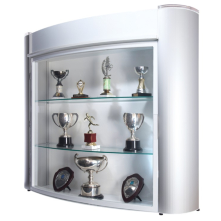 Wall Mounted Trophy Showcase Cabinet