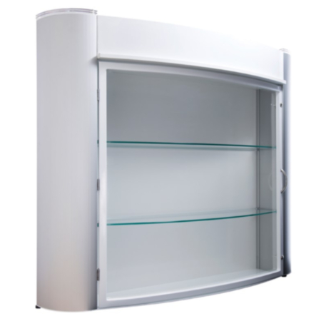 Wall Mounted Trophy Showcase Cabinet
