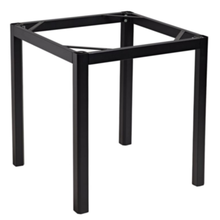 Troy Aluminium Square Cafe Bistro Table Base - 2 Seater 