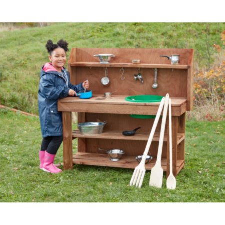 Early Years Forest School Large Mud Kitchen