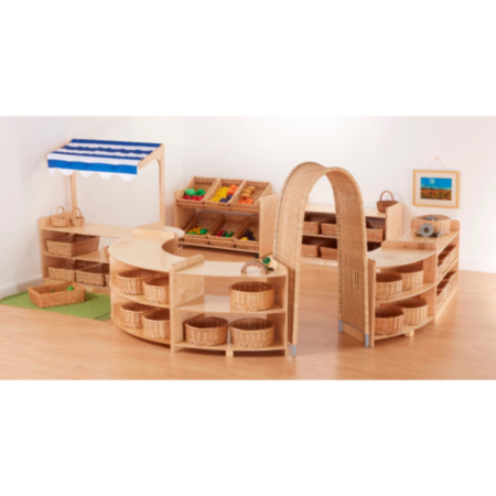 Early Years Wooden Ten Rookie Open Range Set Up