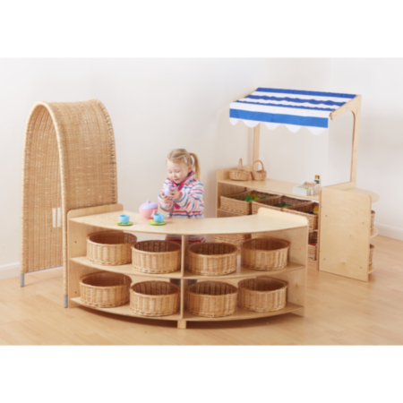 Wooden Rookie Open Role Play Corner