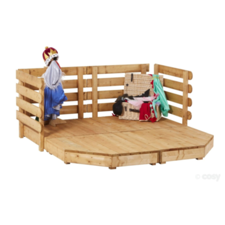 Early Years Outdoor Wooden Thespian&#039;s Stage 