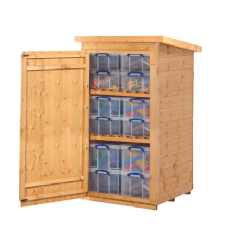 Big and Bountiful Tall Box Storage Shed