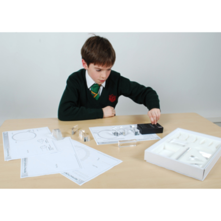 tickit School Science LED Light Box and Optical Set