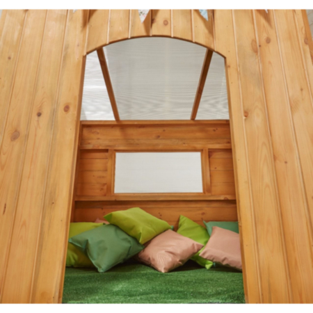 Early Years Outdoor Wooden Sunshine Den 