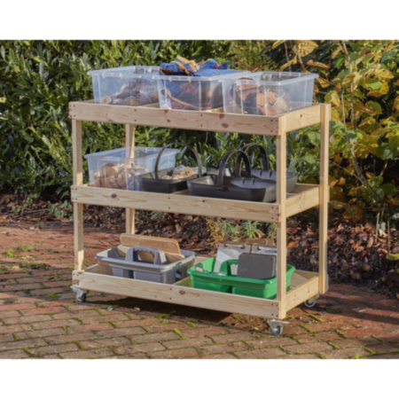 Outdoor Harewood Enhancement Trolley