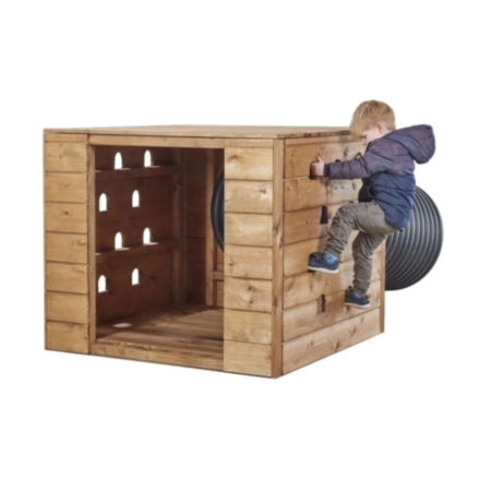 Early Years Kendray Play Climbing Wooden Cube
