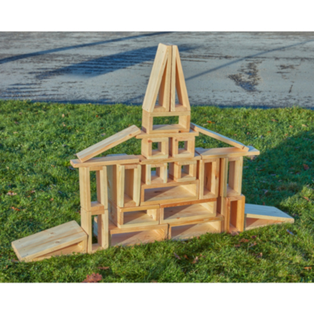 Mini Outdoor Hollow Columbia Building Blocks - Pack of 26