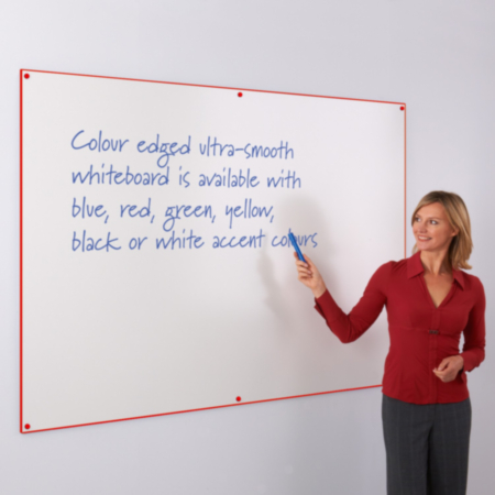 WriteOn Coloured Edge Whiteboard