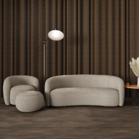 Duchess Swivel Accent Boucle Chair