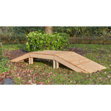 Early Years Outdoor Wooden Long Bridge 