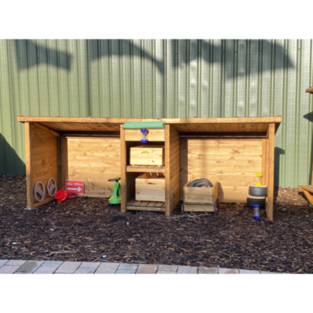 Early Years Easy in Bike Shed &amp; Storage