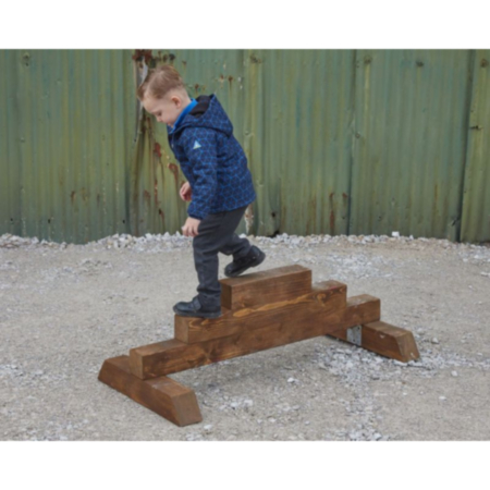 Early Years Wooden Balance Beam Trio - Pack of 3