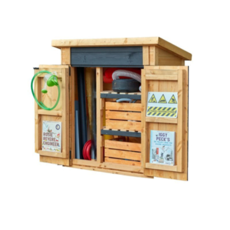 Early Years Wooden Activity Shed