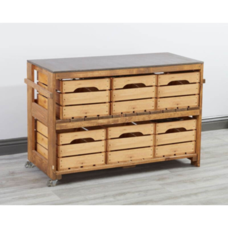 Early Years Mobile Construction Centre With Crates
