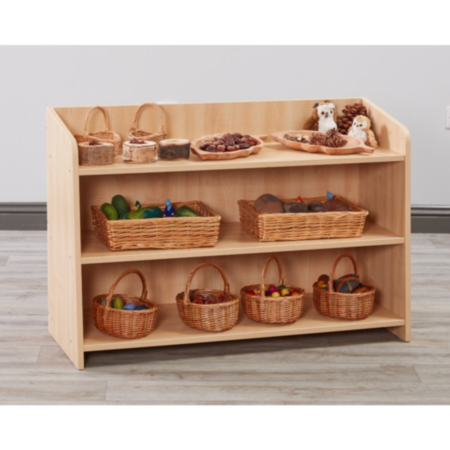 Wooden Storage Shire Shelf Unit