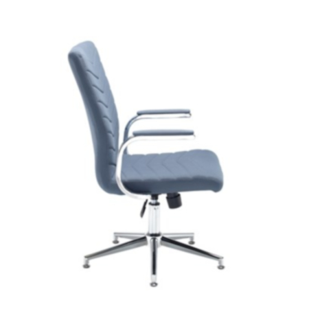 Martinez High Back Fabric Manager Office Chair - Grey
