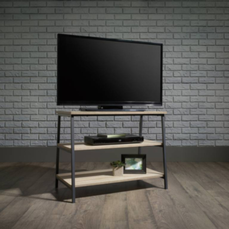 Industrial Style TV/ Trestle Shelf