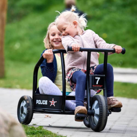 Early Years Outdoor Winther Circleline Police Trike