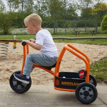Early Years Outdoor Playground Winther Circleline Ambulance Trike