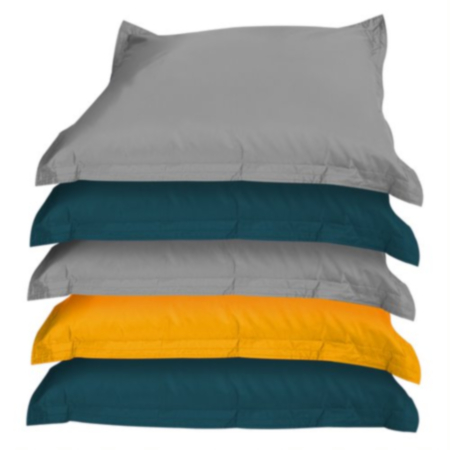 Giant Natural Toned Bean Bag Floor Cushion - Pack of 5