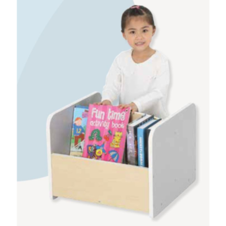 Early Years Thrifty Wooden Grey Big Book Storage Unit