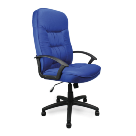 Coniston High Back Fabric Executive Office Chair - Blue