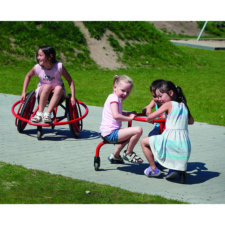 Early Years Playground Winther Viking Challenge Circular Wheely Rider