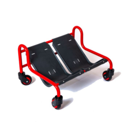Early Years Two Seater Red Viking Sofa Surfer Stroller