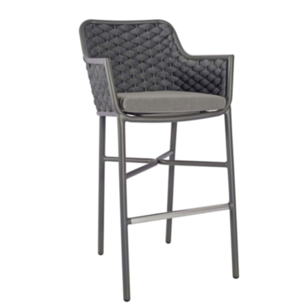 Cordoba Woven Rope Cafe Bistro High Stool