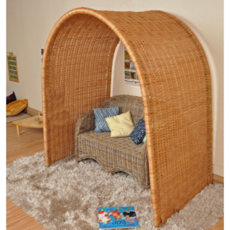 Early Years Wicker Arch Shelter 2 Pack