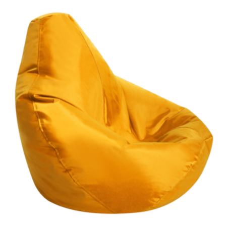 Primary Student&#039;s Ochre Bean Bag Reading Chair