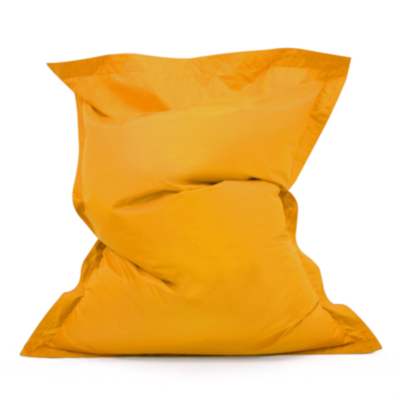 Giant Ochre Bean Bag Floor Cushion