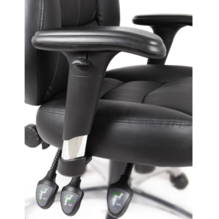 Portland Luxury Leather Task Ergonomic Office Chair  