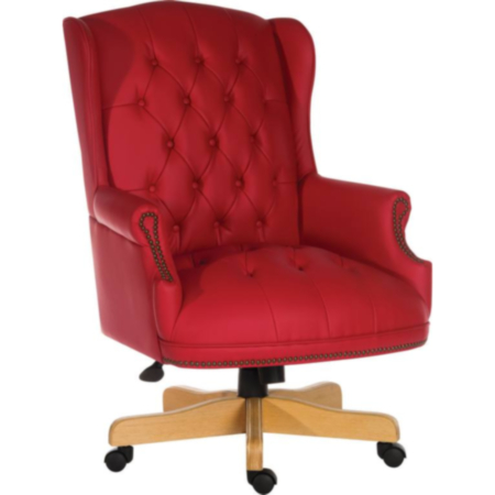 Chairman Leather Faced Executive Office Chair