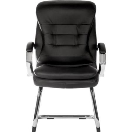 Goliath Light Bonded Leather Faced Visitor Office Chair