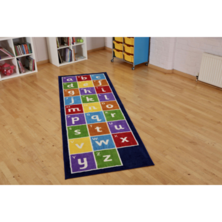 Alphabet Runner Classroom Carpet 