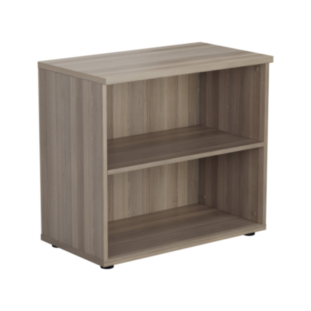 Desk High Book Case - Grey Oak