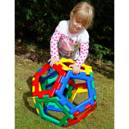 Giant Polydron Pentagons
